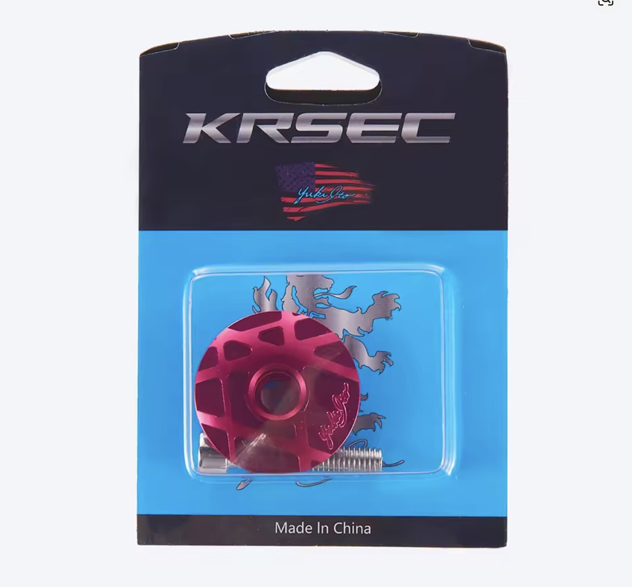 Titanium Headset Top Cap