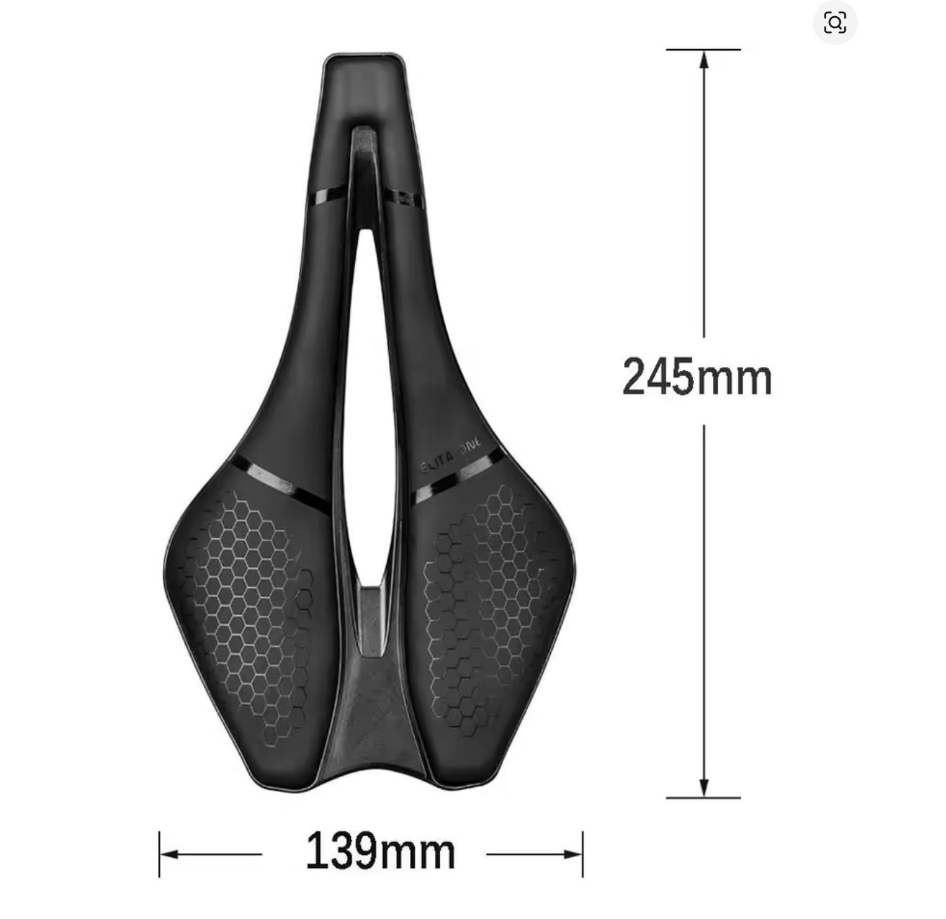 ELITAONE Carbon Bicycle Saddle