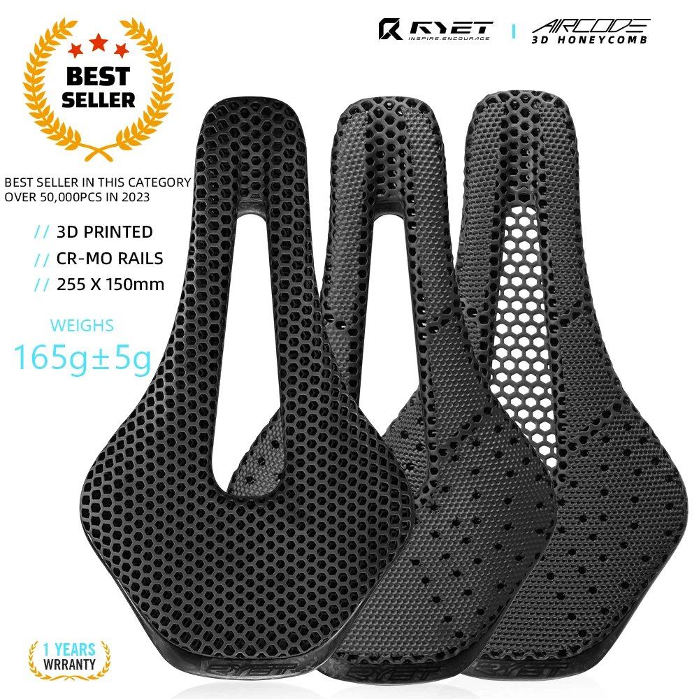 RYET 3D Printed Carbon Saddle