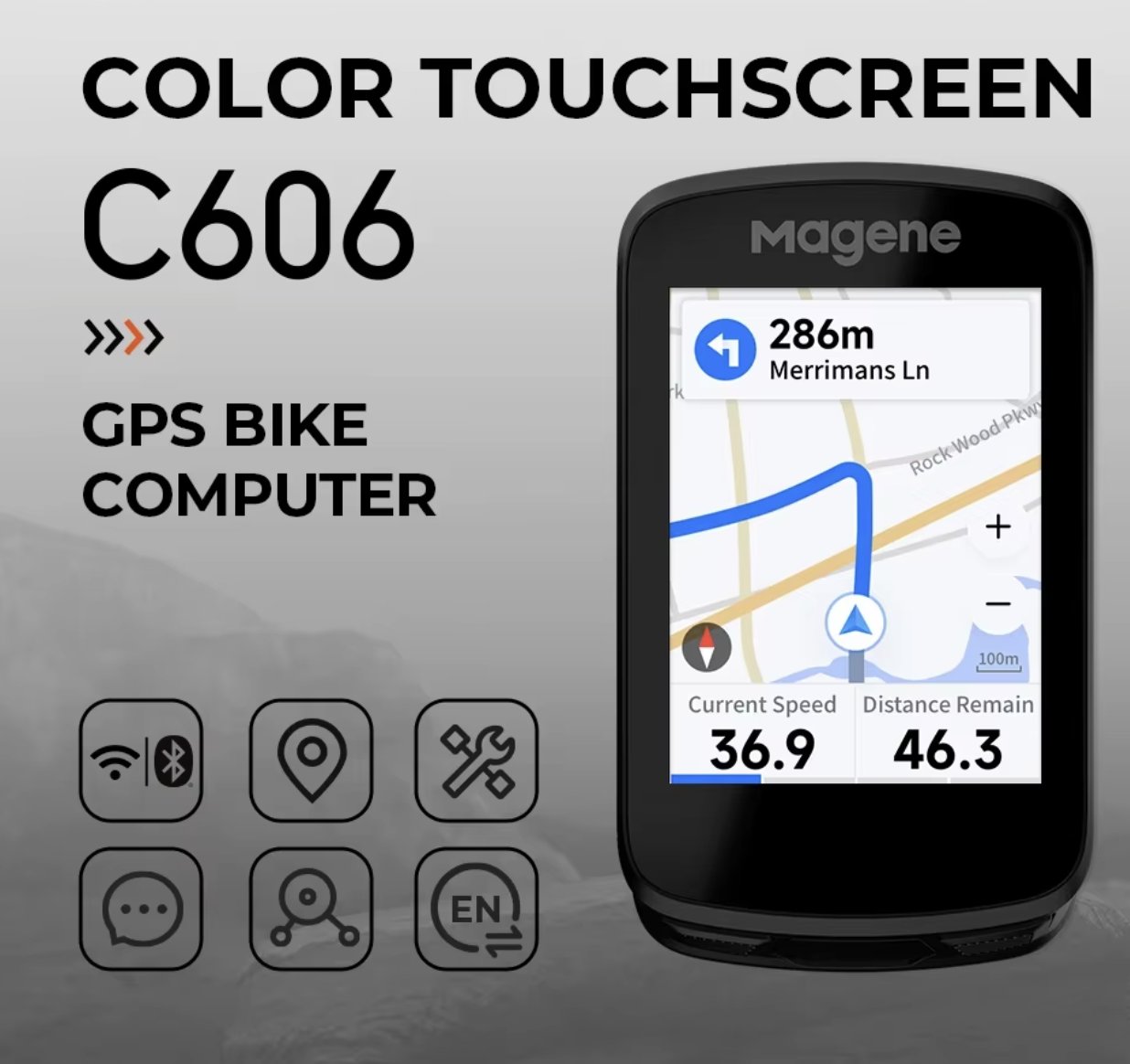 Magene C606 Bike Computer